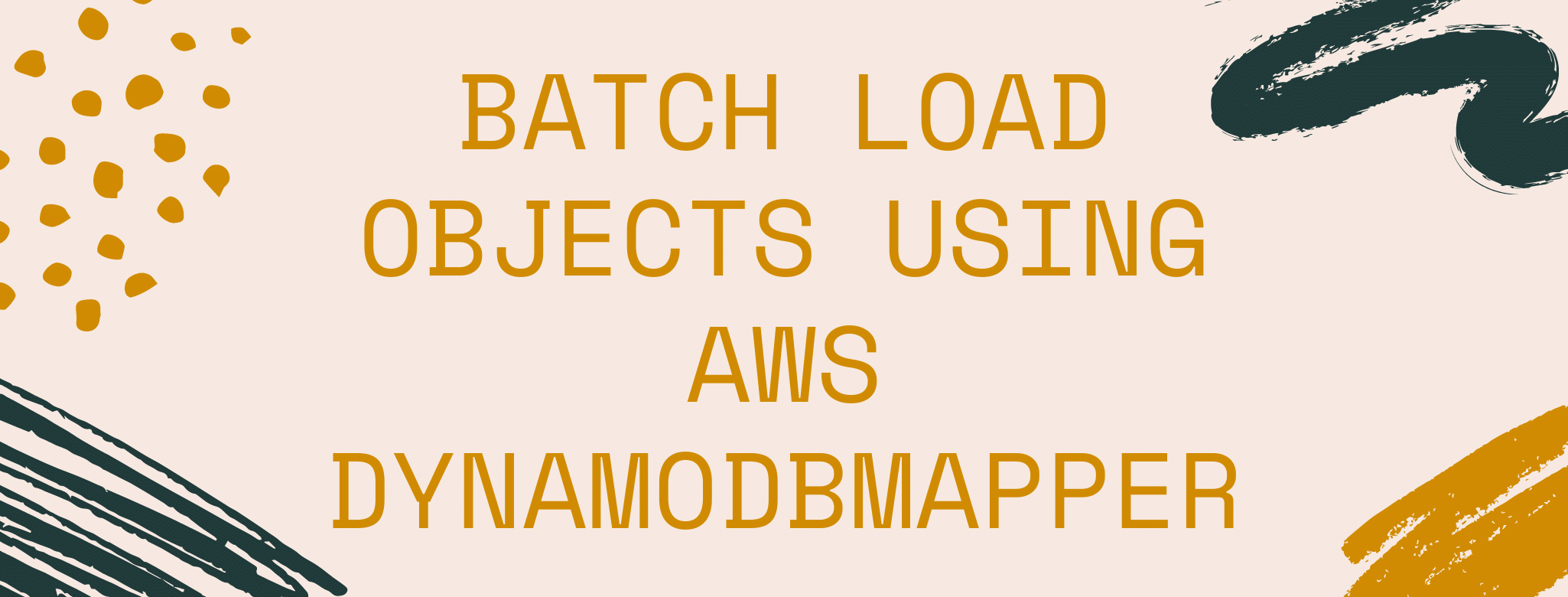 Batch load objects using AWS dynamoDBMapper in JAVA