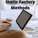 Consider static factory methods instead of constructors when creating objects